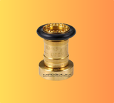 Adj. Fog and stream nozzle Giacomini brass 1.5"