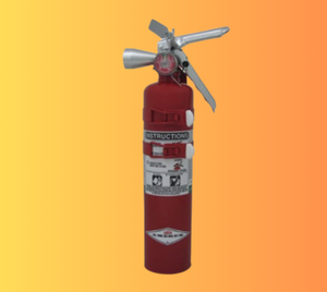 Amerex B385TS Halotron 1 Aluminum Valve Fire Extinguisher