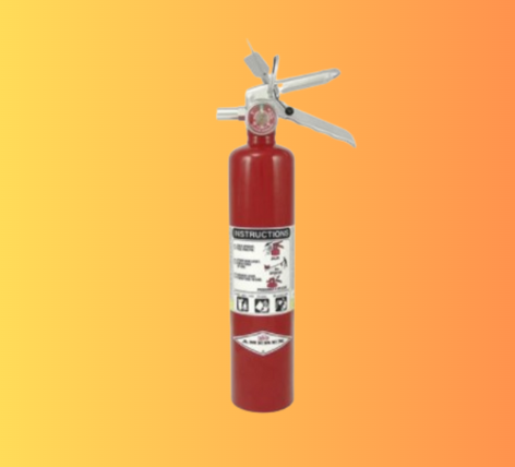 Amerex B417T ABC Dry Chemical Aluminum Valve Fire Extinguisher