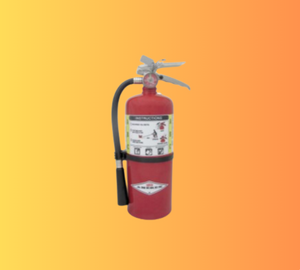 Amerex B461 BC Dry Chemical Brass Valve Fire Extinguisher