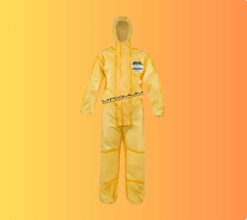 ChemMax® 1 Coverall – Double Zip & Storm Flap and Elastic Hood, Cuffs, Waist and Ankles