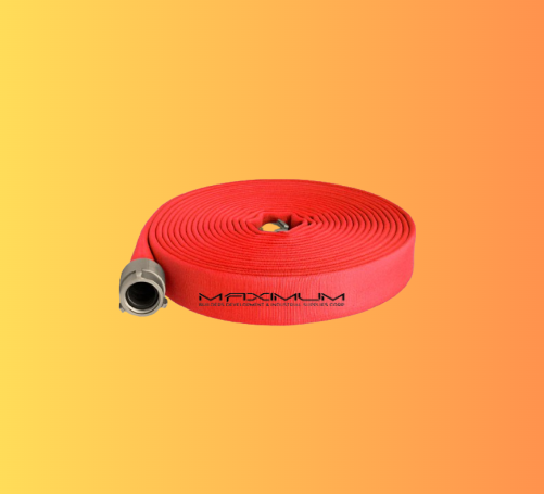 Fire Hose 1.5 x 100 Single Jacket Red