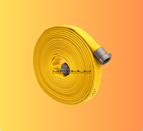 Fire Hose 1.5 x 50 Double Jacket Yellow