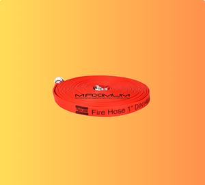 Fire Hose 2.5 x 100 Single Jacket Red