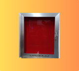 Fire Hose Cabinet Aluminum Frame Steel Body Recessed Type