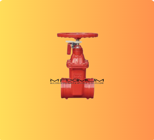 Trench type signal gate valve