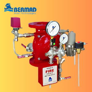 BER: BERMAD Pneumatically Controlled Deluge Valve FP-400E-4M