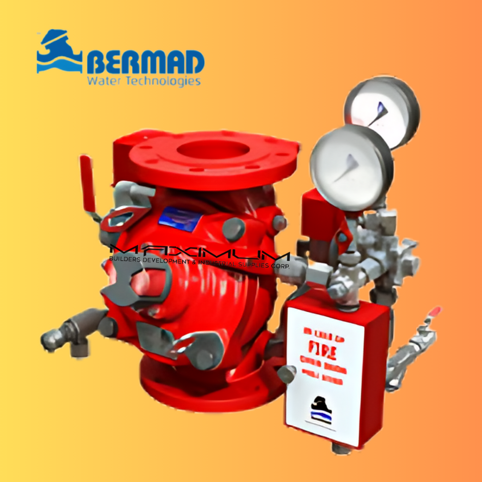 EPC-922: BERMAD Electro-Pneumatically Controlled Deluge Valve with Remote Reset FP-400Y-6U