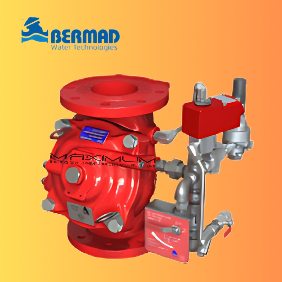 OOD-441: BERMAD Electro-Pneumatic, Pressure-Control, On-Off Deluge Valve - FP-400Y-6DC