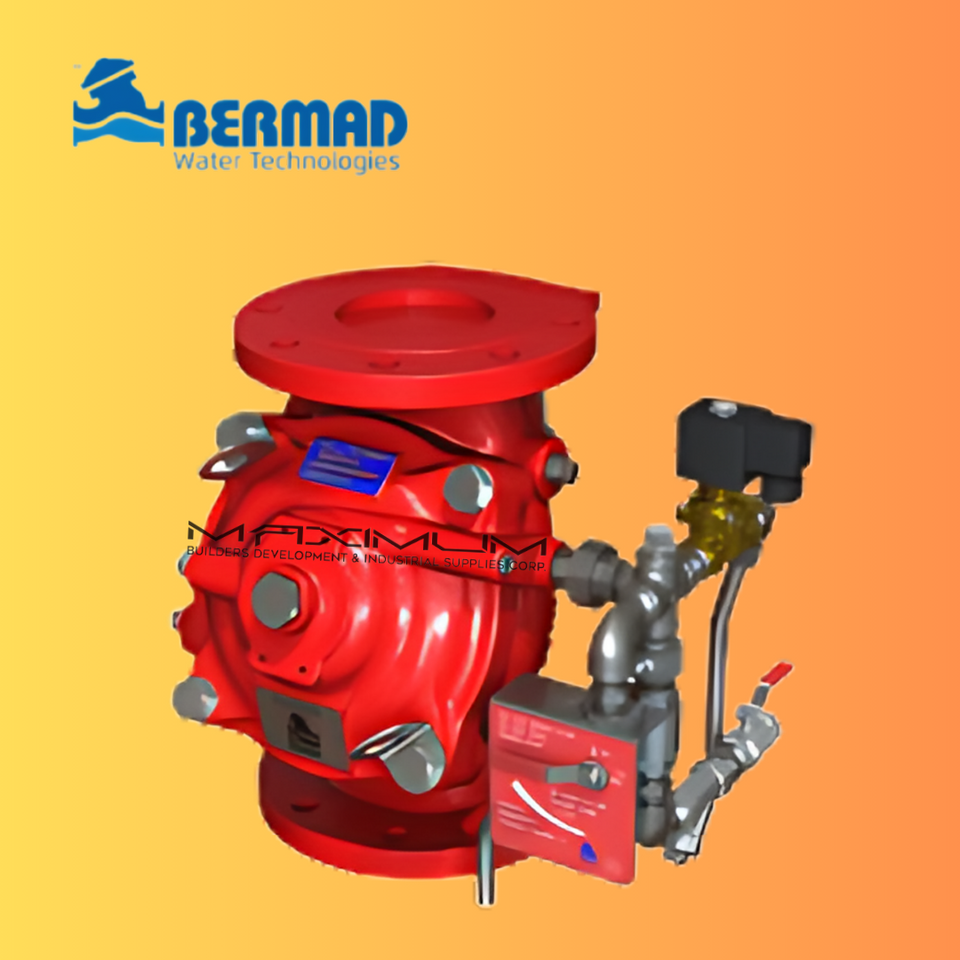 BER: BERMAD Electrically Controlled On-Off Deluge Valve - FP-400Y- 2D