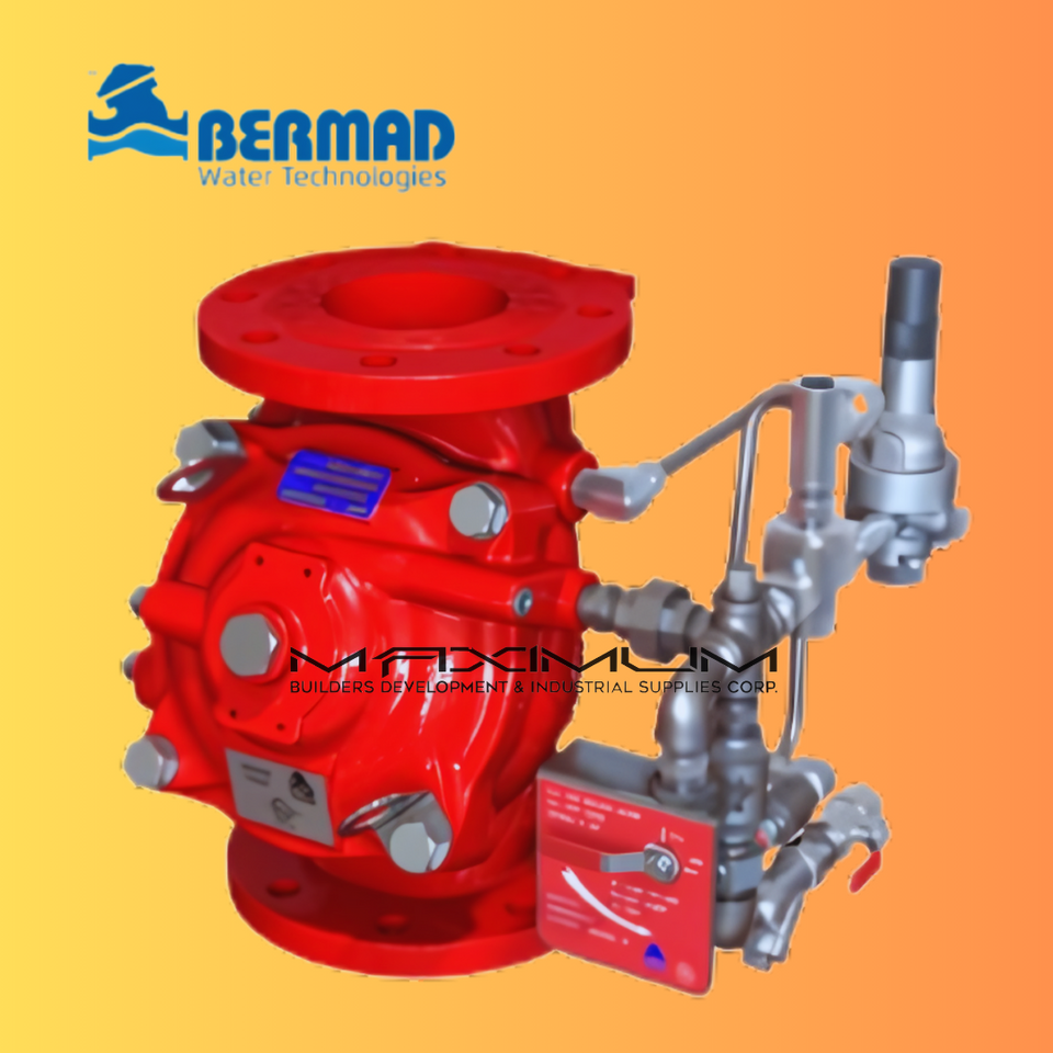 BER: BERMAD Hydraulic Pressure-Control, On-Off Deluge Valve - FP-400Y-5DC