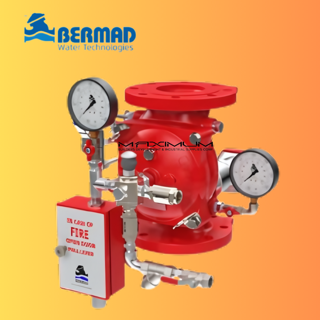 JDV-529: BERMAD Hydraulically Controlled Deluge Valve with Local Reset - FP-400E-1M