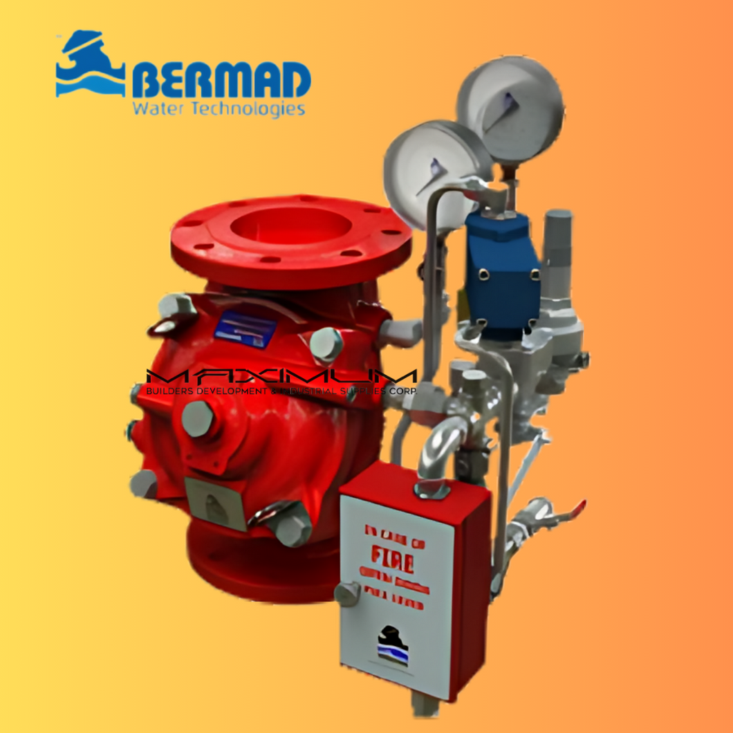 EPC-802: Electric Pressure Control Deluge Valve with Local Reset - FP-400Y-2MC