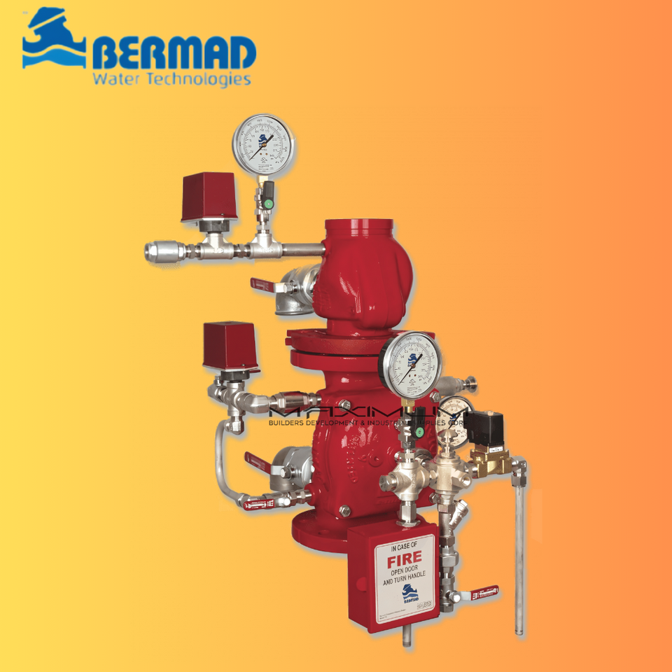 BER: BERMAD Single Interlock Pre-action, Electric Release System FP-400E-7M