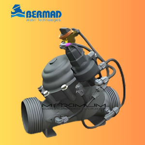 BER: BERMAD Flow Control Valve With Differential Pressure Duct & Manual Selector