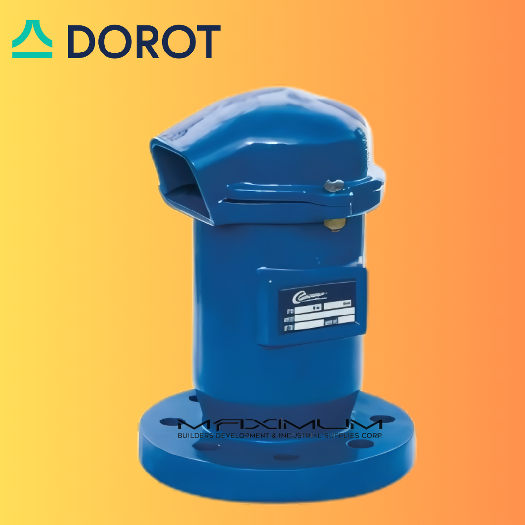 DOR: Dorot DAV-MH-KA/SA High flow, Triple-function air / vacuum valve equipped with surge-preventing device