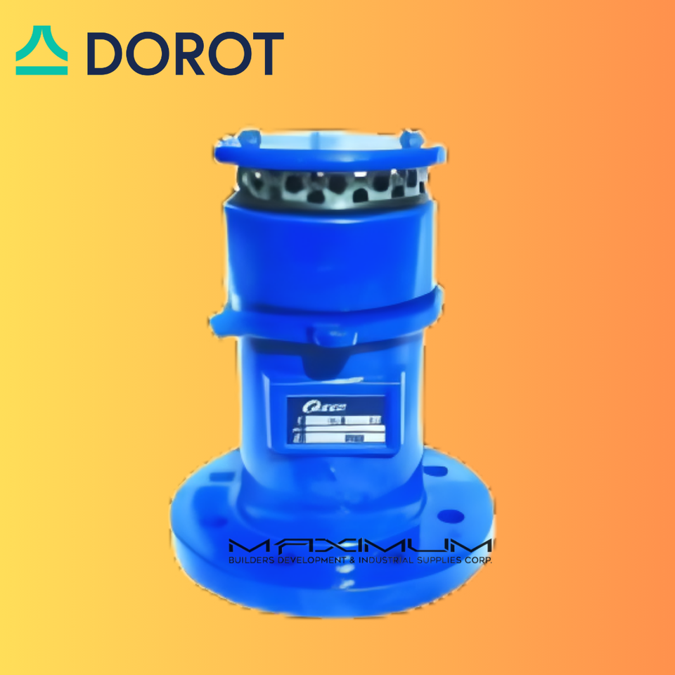 DOR: Dorot Triple-function air / vacuum valve equipped with surge-preventing device