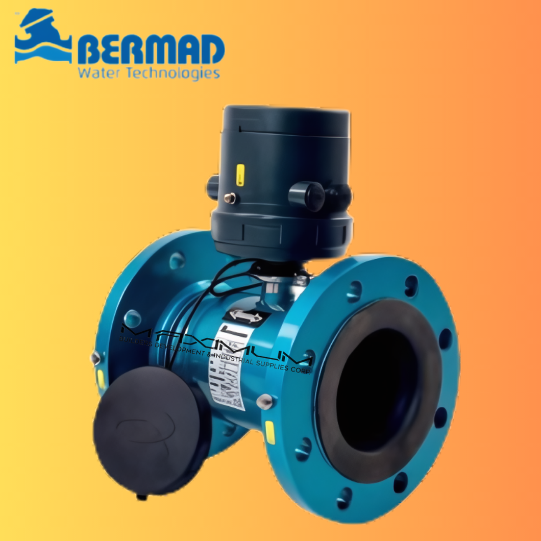 BER: BERMAD Battery Operated, Zero D Requirement Electromagnetic Flow Meter