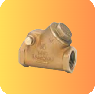 YSCV-624: Class 300 Bronze Y-Pattern Swing Check Valve