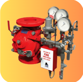 BERMAD Hydraulically Controlled Pressure Deluge Valve with Local Reset