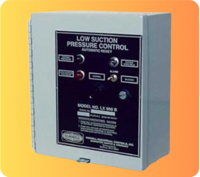 LX960A Low Suction/Shutdown Panel