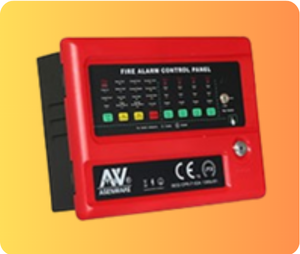 4 Zone Fire Alarm Control Panel AW-CFP2166-4-8