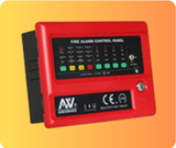 4 Zone Fire Alarm Control Panel AW-CFP2166-4-8